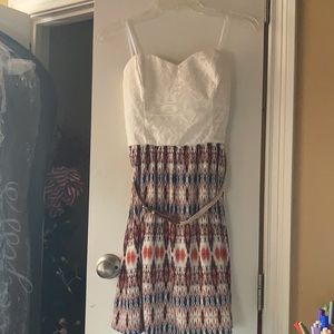 BCX dress with belt